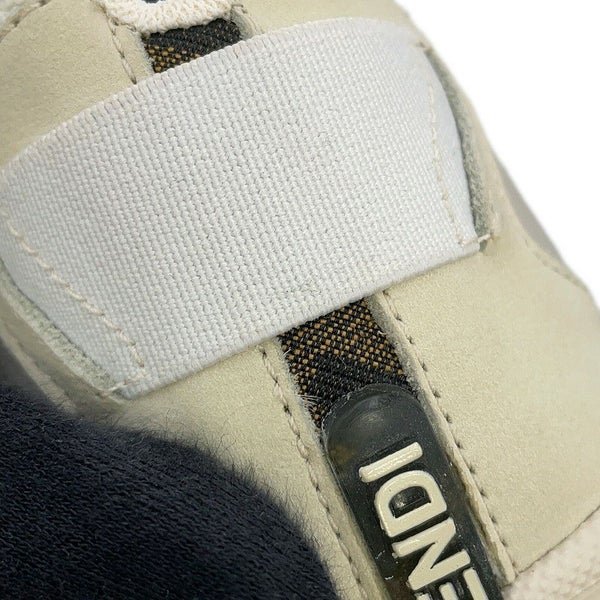 フェンディ スニーカー Faster ズッカ柄 ファブリック メンズサイズ6 7E1555 FENDI 靴