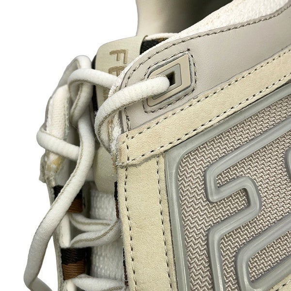 フェンディ スニーカー Faster ズッカ柄 ファブリック メンズサイズ6 7E1555 FENDI 靴