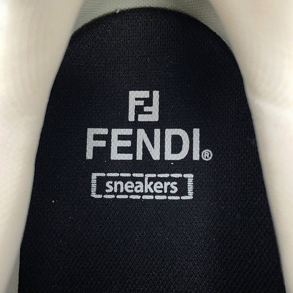 フェンディ スニーカー Faster ズッカ柄 ファブリック メンズサイズ6 7E1555 FENDI 靴
