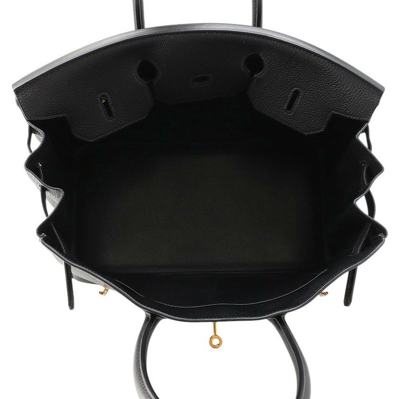 エルメス バーキン35 ブラック/ゴールド金具 トゴ Z刻印 HERMES Birkin ハンドバッグ 黒