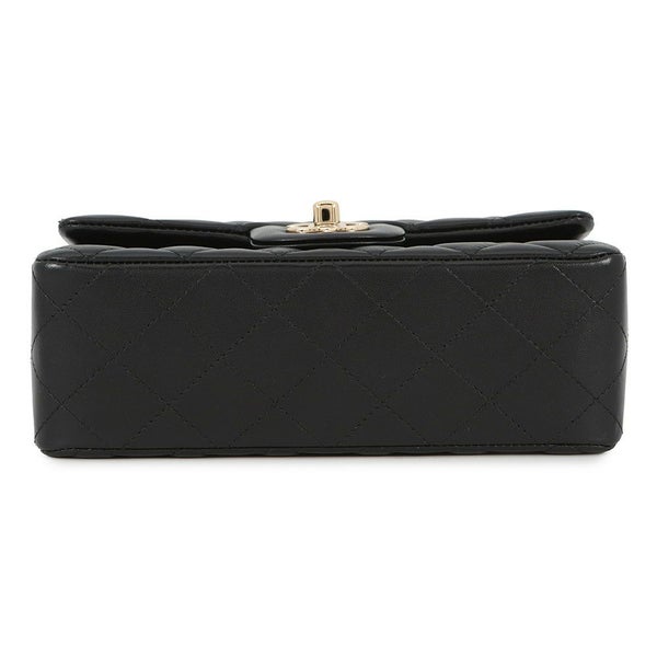 シャネル チェーンショルダーバッグ ココマーク ミニ マトラッセ 20 ラムスキン A69900 CHANEL 黒