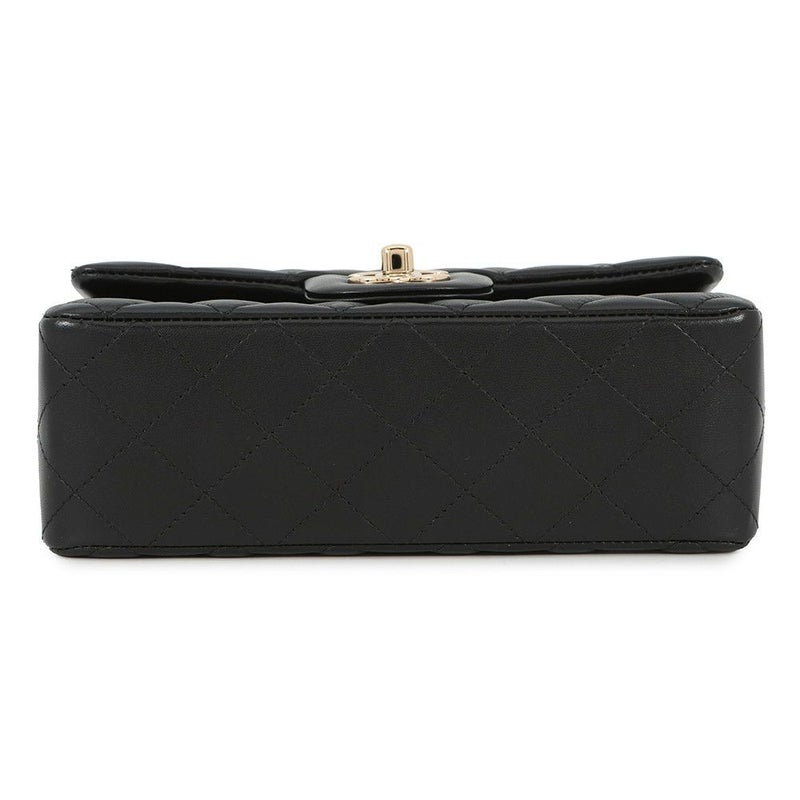 シャネル チェーンショルダーバッグ ココマーク ミニ マトラッセ 20 ラムスキン A69900 CHANEL 黒