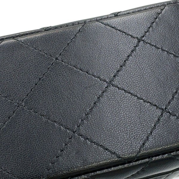 シャネル チェーンショルダーバッグ ココマーク ミニ マトラッセ 20 ラムスキン A69900 CHANEL 黒