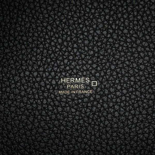 エルメス ハンドバッグ ピコタンロックPM タッチ ブラック/ゴールド金具 トリヨンクレマンス K刻印 黒