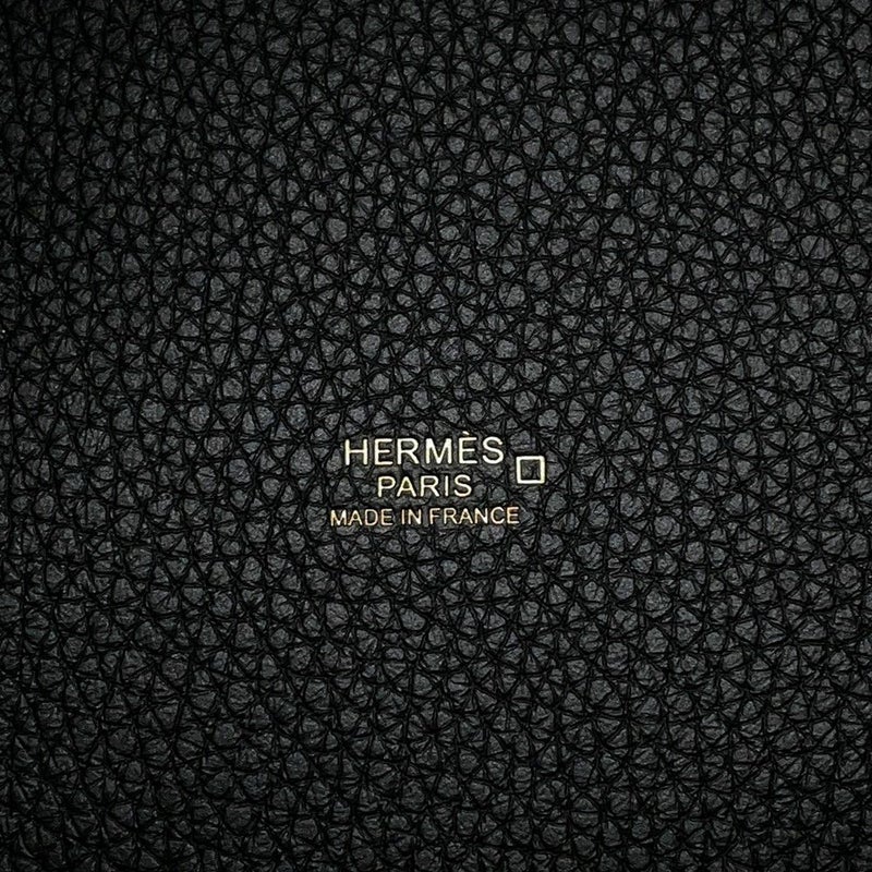 エルメス ハンドバッグ ピコタンロックPM タッチ ブラック/ゴールド金具 トリヨンクレマンス K刻印 黒