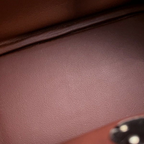 エルメス ハンドバッグ リンディ ミニ ルージュセリエ/シルバー金具 トリヨンクレマンス K刻印 2wayショルダー