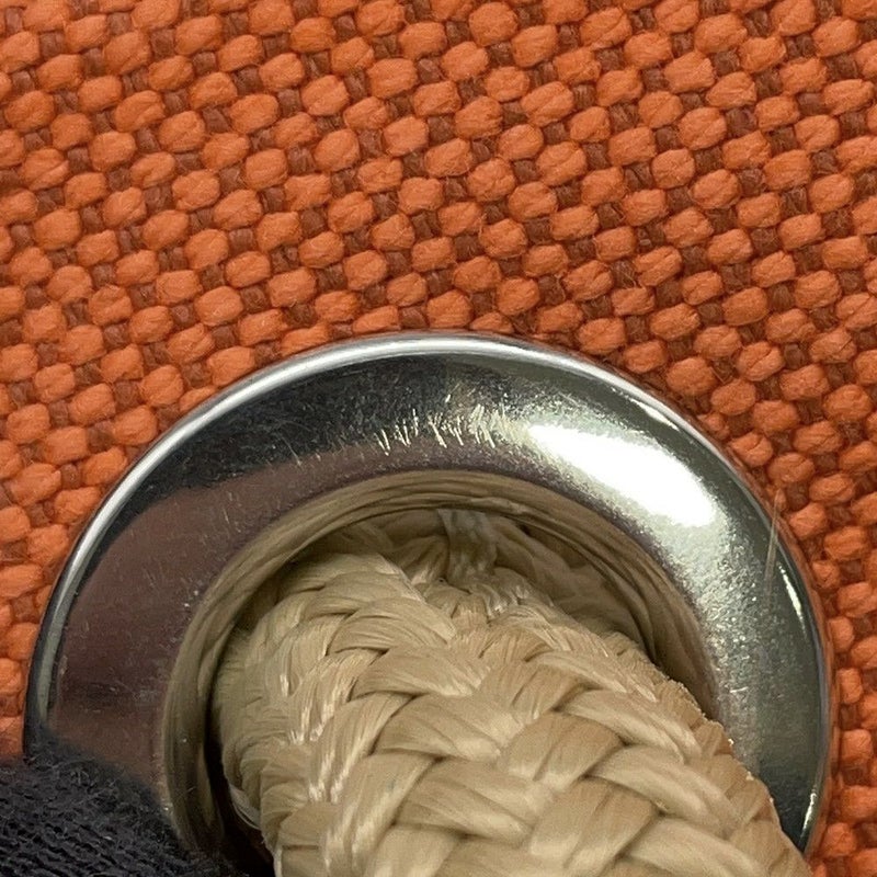 エルメス トートバッグ エスカル・ア・ラ・プラージュ プリント アシエ/シルバー金具 トワルアッシュ HERMES ビーチバッグ