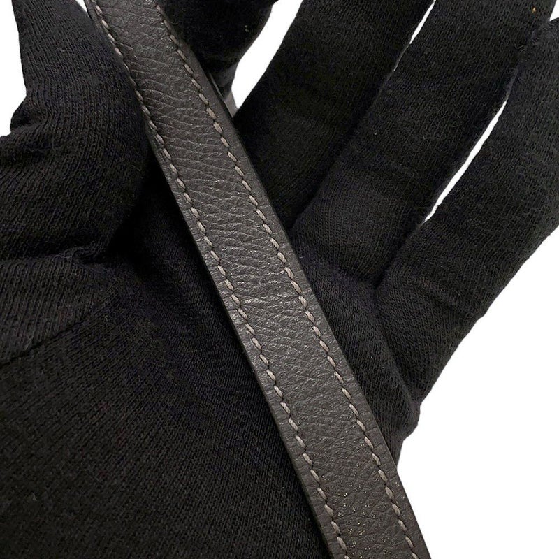 エルメス ハンドバッグ ケリー32 外縫い グラファイト/シルバー金具 クシュベル □G刻印 2wayショルダー