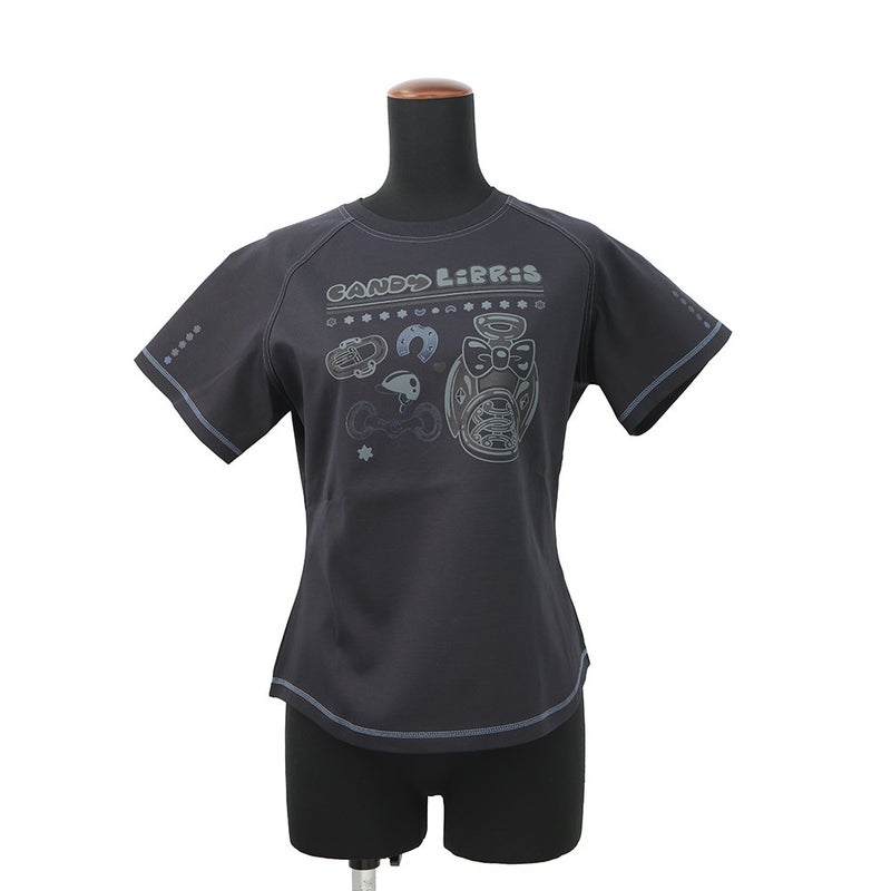 エルメス Ｔシャツ カルトゥッシュ Candy Libris マイクロTシャツ レディースサイズ38 HERMES トップス