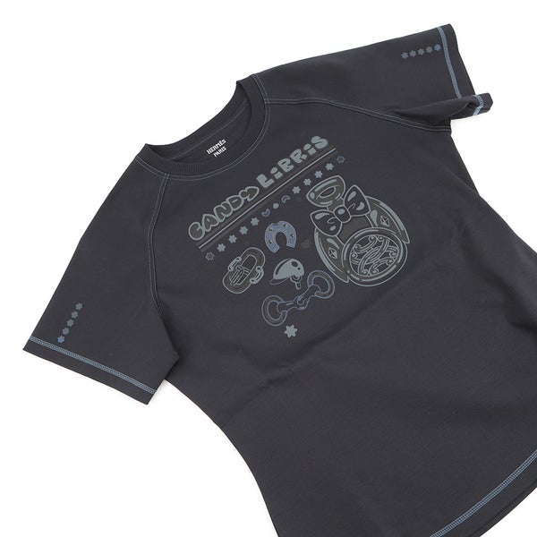 エルメス Ｔシャツ カルトゥッシュ Candy Libris マイクロTシャツ レディースサイズ38 HERMES トップス