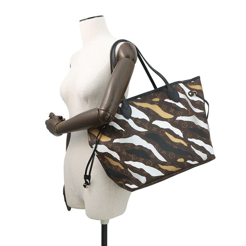 ルイヴィトン トートバッグ モノグラム ネヴァーフル MM M45201 ヴィトン ショルダーバッグ ポーチ付き リーグオブレジェンド コラボ