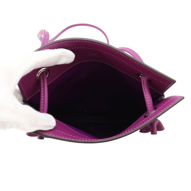 エルメス ショルダーバッグ サックアリーヌ ミニ アネモネ/シルバー金具 スイフト U刻印