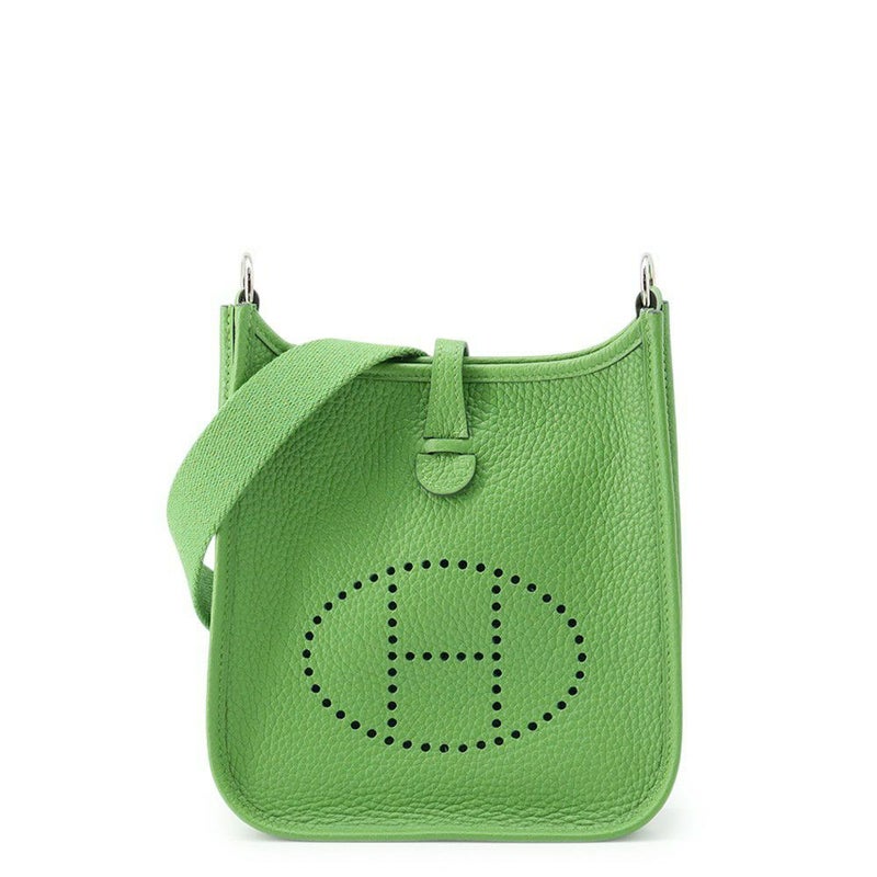 エルメス エブリンTPM 111cm アマゾン ヴェールユッカ/シルバー金具 トリヨンクレマンス B刻印