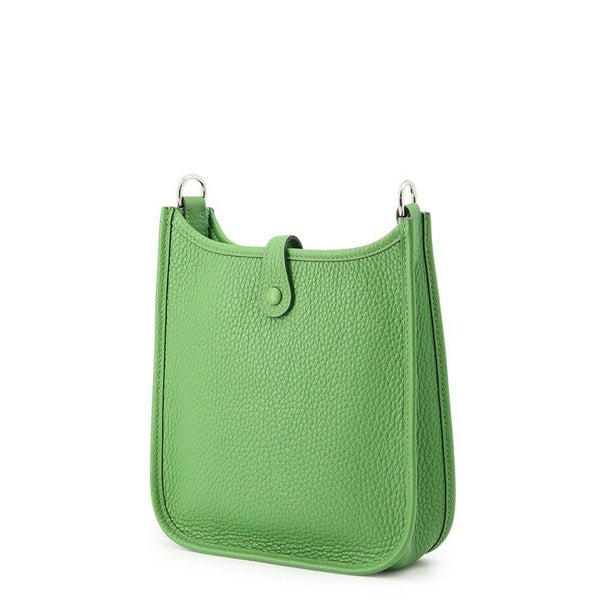 エルメス エブリンTPM 111cm アマゾン ヴェールユッカ/シルバー金具 トリヨンクレマンス B刻印