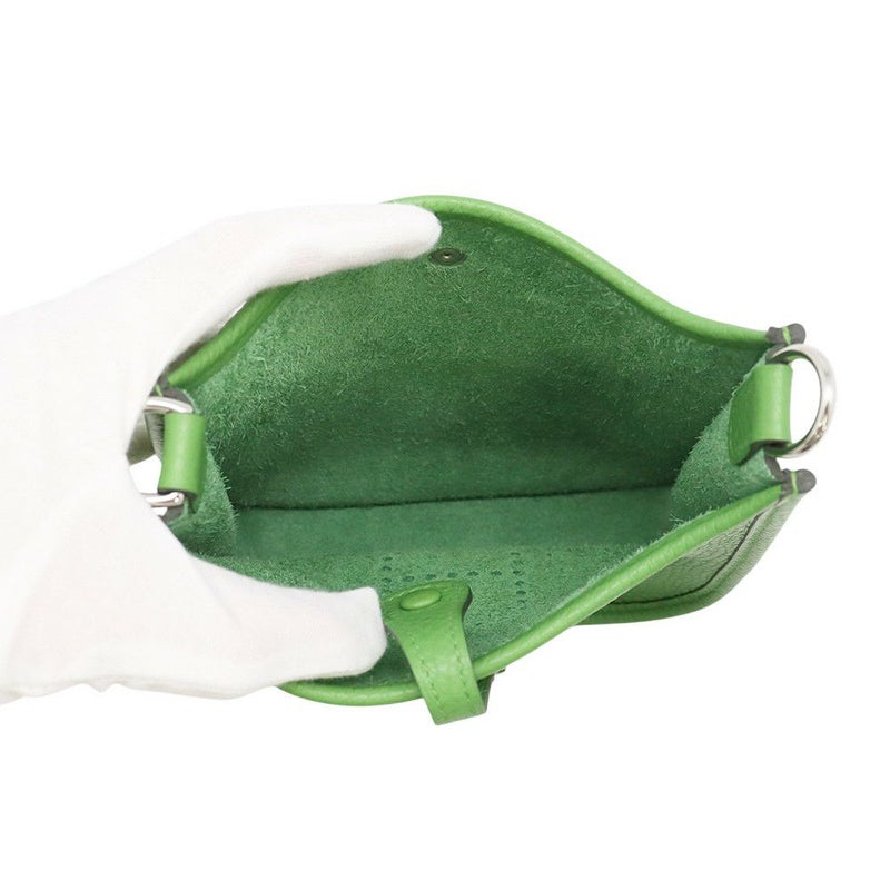 エルメス エブリンTPM 111cm アマゾン ヴェールユッカ/シルバー金具 トリヨンクレマンス B刻印