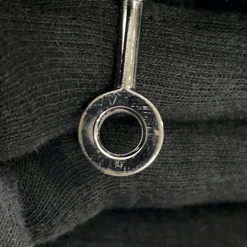 エルメス ハンドバッグ ポシェットケリー ブラック/シルバー金具 エバーグレイン □I刻印 黒