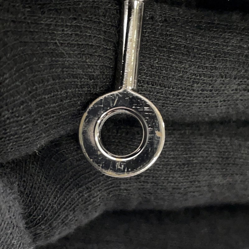 エルメス ハンドバッグ ポシェットケリー ブラック/シルバー金具 エバーグレイン □I刻印 黒