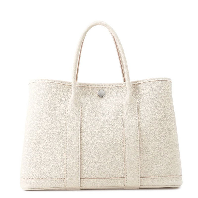 エルメス トートバッグ ガーデンパーティTPM ベトン/シルバー金具 ネゴンダ W刻印