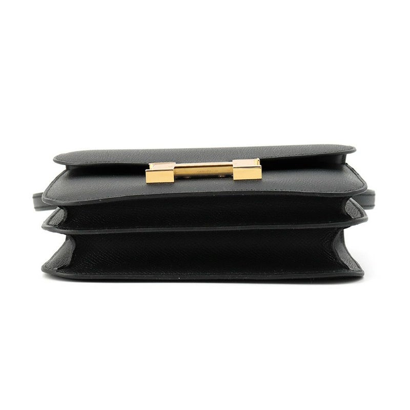 エルメス ミニ コンスタンス3 ミロワール ブラック/ゴールド金具 エプソン K刻印 黒