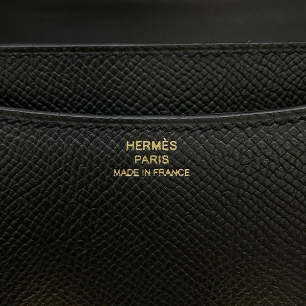 エルメス ミニ コンスタンス3 ミロワール ブラック/ゴールド金具 エプソン K刻印 黒