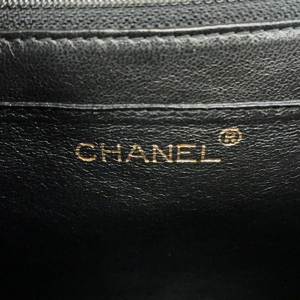 シャネル ハンドバッグ マトラッセ ココマーク キャビアスキン A12397 CHANEL 黒