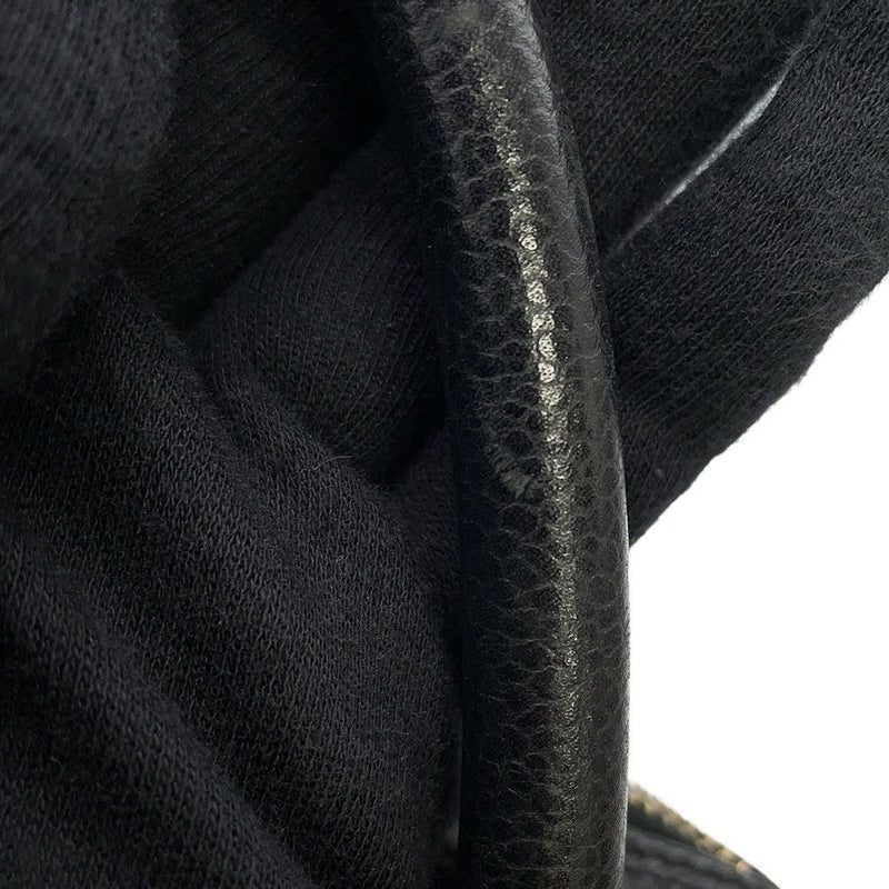 シャネル ハンドバッグ マトラッセ ココマーク ココボール キャビアスキン CHANEL 2wayショルダー 黒