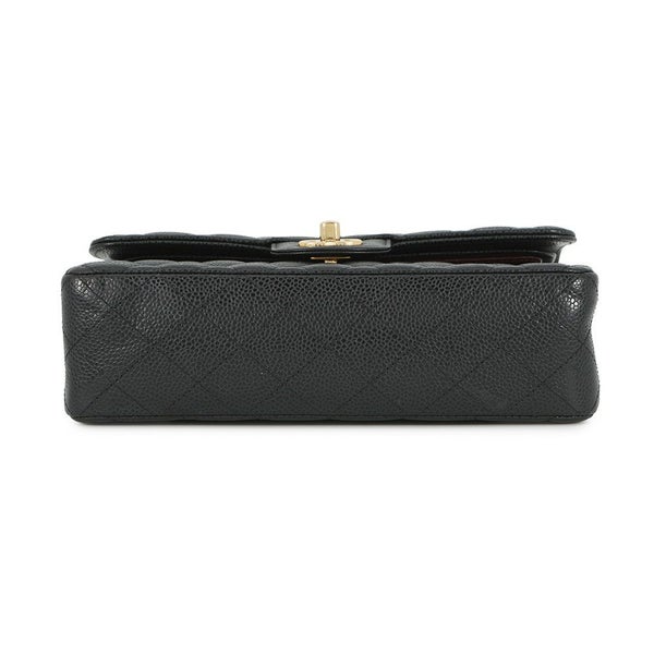 シャネル チェーンショルダーバッグ マトラッセ23 ココマーク ダブルチェーン キャビアスキン A01113 CHANEL バッグ 黒