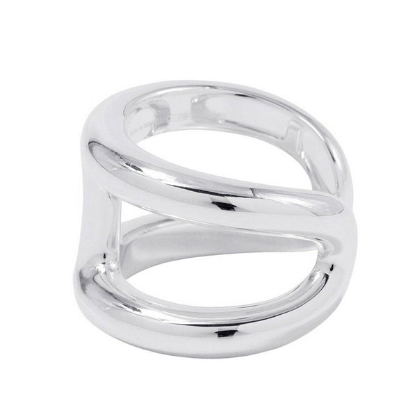 エルメス リング オスモズGM Osmose SV925シルバー リングサイズ56 HERMES ジュエリー 指輪