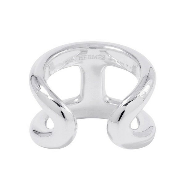 エルメス リング オスモズGM Osmose SV925シルバー リングサイズ56 HERMES ジュエリー 指輪