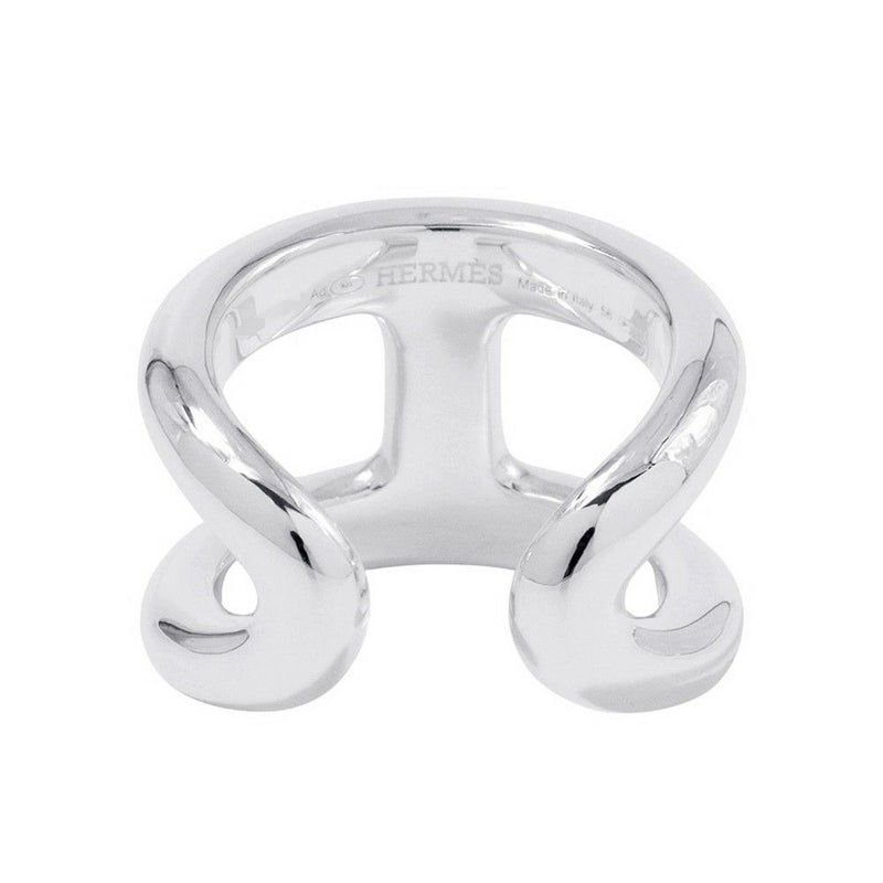 エルメス リング オスモズGM Osmose SV925シルバー リングサイズ56 HERMES ジュエリー 指輪
