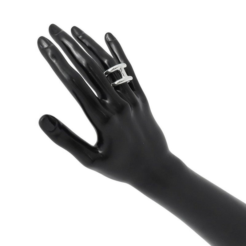 エルメス リング オスモズGM Osmose SV925シルバー リングサイズ56 HERMES ジュエリー 指輪