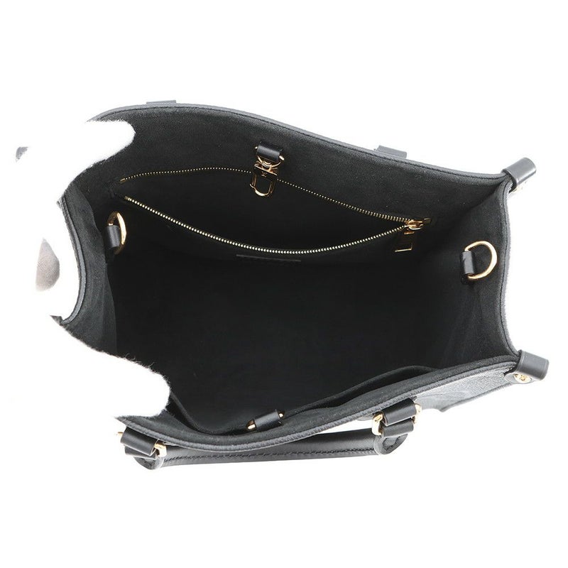 ルイヴィトン ハンドバッグ モノグラム・アンプラント オンザゴーPM M45653 黒 ブラック 2way