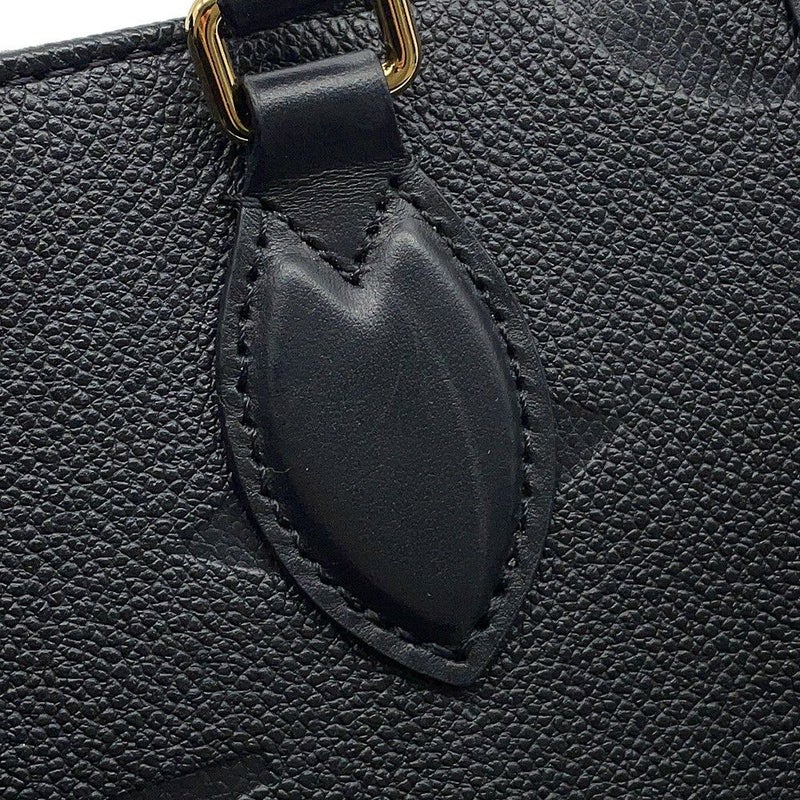 ルイヴィトン ハンドバッグ モノグラム・アンプラント オンザゴーPM M45653 黒 ブラック 2way