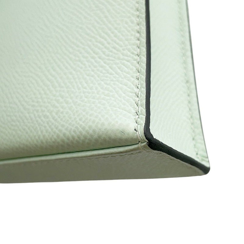 エルメス クラッチバッグ ケリーエラン ヴェールペパーミント/シルバー金具 エプソン K刻印 2wayショルダー