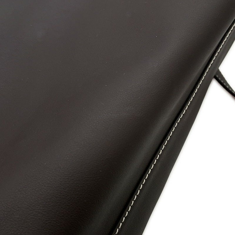 エルメス トートバッグ ネオ ドゥブルセンス 35 ローズサクラ/エベンヌ スイフト K刻印 リバーシブル