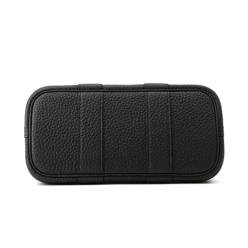 エルメス トートバッグ ネオ・ガーデン 23 ガーデンパーティ ブラック/シルバー金具 ネゴンダ K刻印 黒