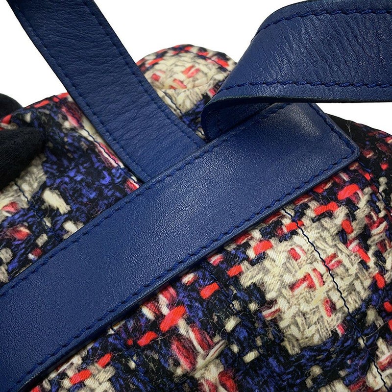 シャネル バックパック ココマーク ツイードプリント ナイロン A66445 CHANEL バッグ リュックサック