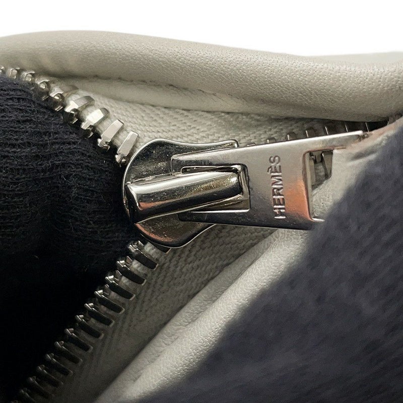 エルメス ショルダーバッグ マサイ カット32 パールグレー/シルバー金具 スイフト □O刻印