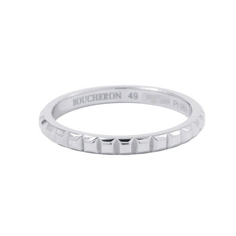 ブシュロン リング キャトル クル ド パリ リング スモール Pt950プラチナ サイズ49 JAL0116 Boucheron 指輪