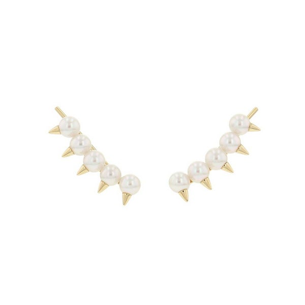 タサキ ピアス デインジャー プラス イヤリング あこや真珠 パール K18YGイエローゴールド  E-4223-18KYG TASAKI