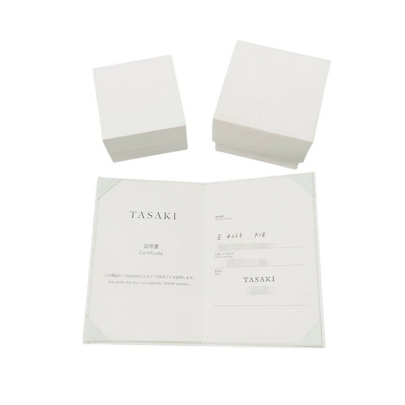 タサキ ピアス デインジャー プラス イヤリング あこや真珠 パール K18YGイエローゴールド  E-4223-18KYG TASAKI