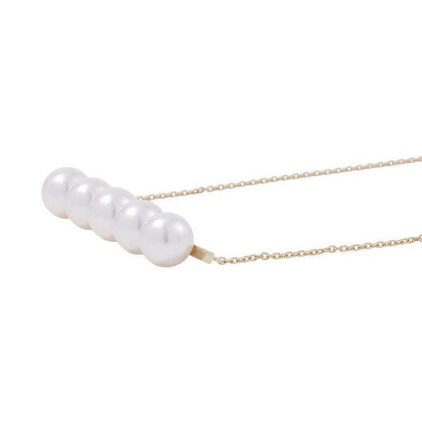 タサキ ネックレス バランス シグネチャー あこや真珠 パール K18YGイエローゴールド P-15884-18KYG TASAKI ペンダント