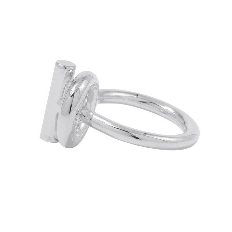 エルメス リング エシャペ MM Echapee SV925シルバー リングサイズ56 HERMES ジュエリー 指輪