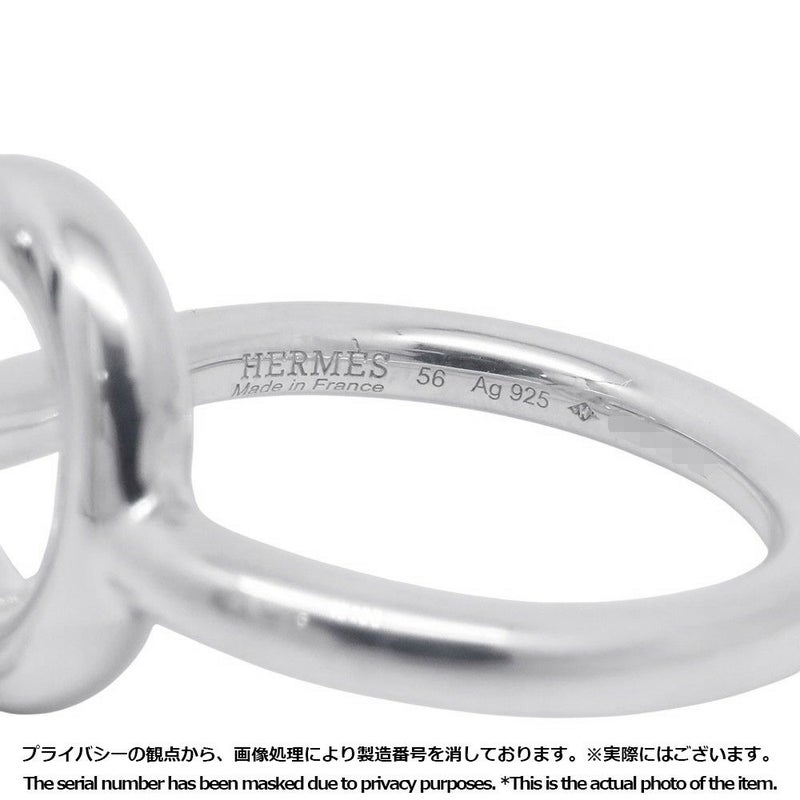 エルメス リング エシャペ MM Echapee SV925シルバー リングサイズ56 HERMES ジュエリー 指輪