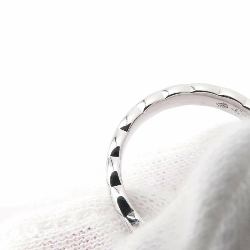 シャネル リング ココ クラッシュ コレクション ミニモデル K18WGホワイトゴールド リングサイズ51 J11793 CHANEL 指輪