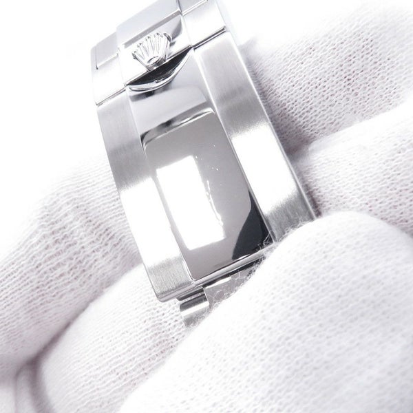 ロレックス ヨットマスター ロレジウム SS/プラチナ ランダムシリアル ルーレット 116622 ROLEX 腕時計 ブルー文字盤