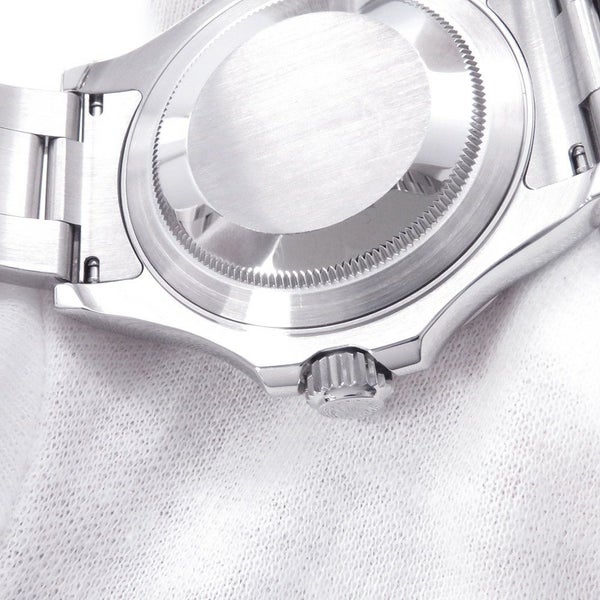 ロレックス ヨットマスター ロレジウム SS/プラチナ ランダムシリアル ルーレット 116622 ROLEX 腕時計 ブルー文字盤