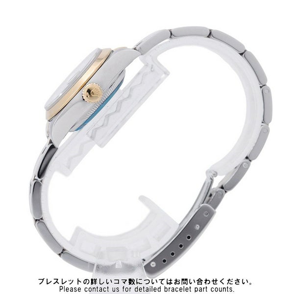 ロレックス デイトジャスト S番 SS/K18YG 69163 ROLEX 腕時計 スレート文字盤