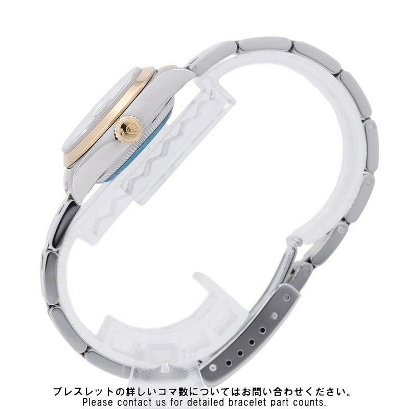 ロレックス デイトジャスト S番 SS/K18YG 69163 ROLEX 腕時計 スレート文字盤