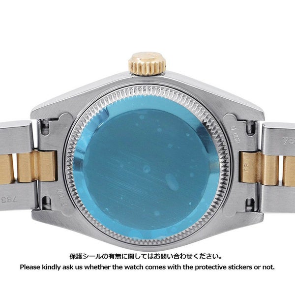 ロレックス デイトジャスト S番 SS/K18YG 69163 ROLEX 腕時計 スレート文字盤